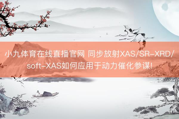 小九体育在线直播官网 同步放射XAS/SR-XRD/soft-XAS如何应用于动力催化参谋!